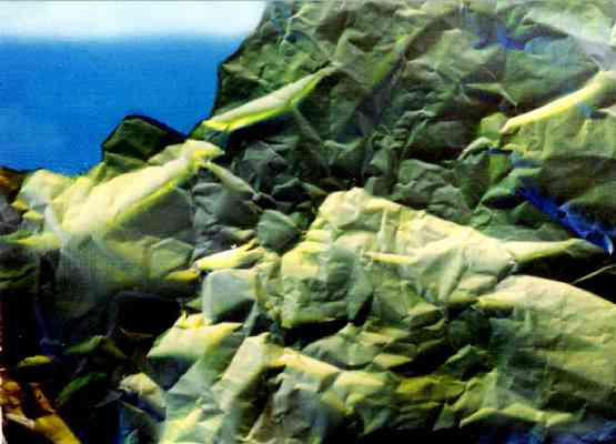 Long Way Down A2 Acrylic on Paper