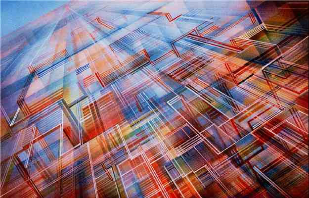 76 Flight Over the Electric City I