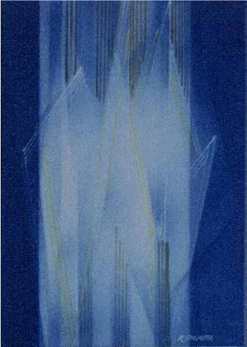 80 Shattered Light Line 8x11cm Acrylic 