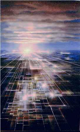 Flash Arc III 75x115cm Oil on Canvas 