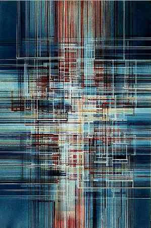 82 Junction 6  A2 Wcolour on Paper