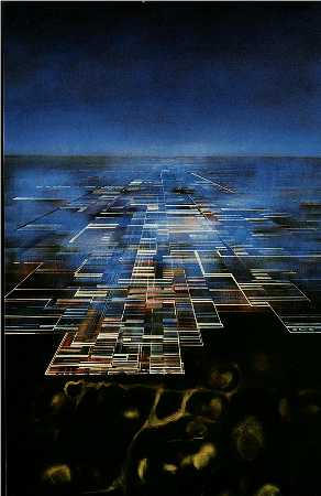 83 Infestation of EC 70x120cm Oil on Canvas