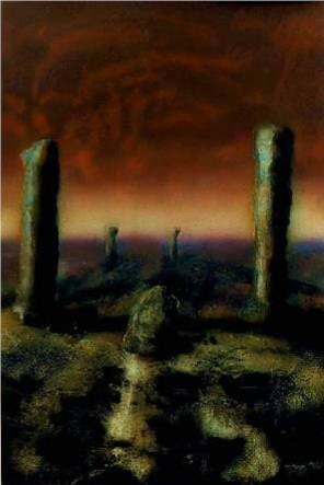 Path of Corrosion A2 Acrylic on Paper