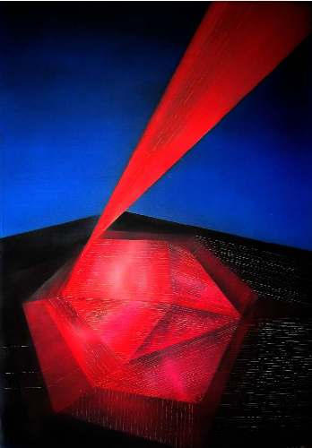 Emission from the Red Crystal