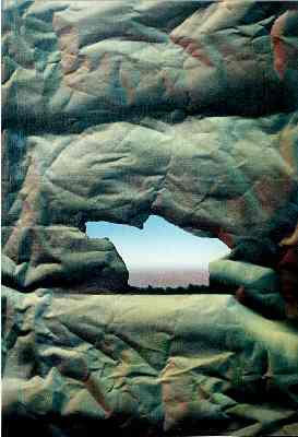 Aperture I 45x70cm Acrylic on Canvas 92