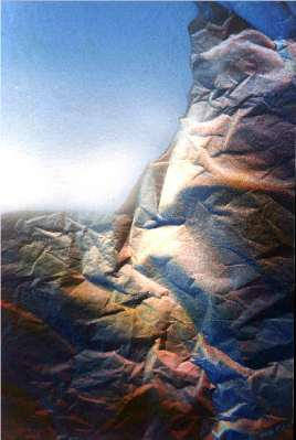 Beyond the Ice A5 Acrylic on Paper