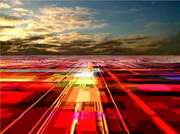 Red Circuit Plain en