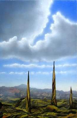 yellowspires32x48cmacryliconcanvas.jpg